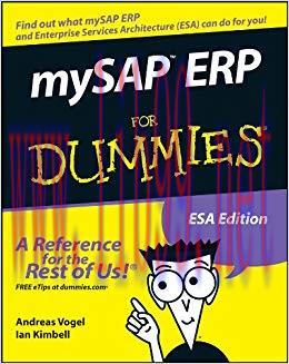 mySAP ERP For Dummies 1st Edition,