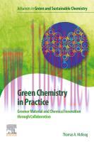[PDF]Green Chemistry in Practice