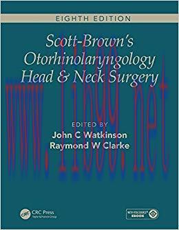[AME]Scott-Brown’s Otorhinolaryngology and Head and Neck Surgery, 8ed 3Vol Set (PDF)