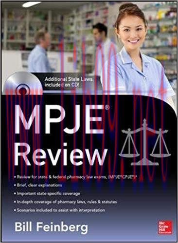 [PDF]Pharmacy Law: Examination and Board Review (MPJE)