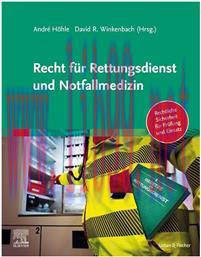 [AME]Recht für Rettungsdienst und Notfallmedizin (German Edition) (True PDF from_ Publisher)