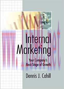 (PDF)Internal Marketing: Your Company’s Next Stage of Growth (Haworth Marketing Resources) 1st ...