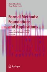 [PDF]Formal Methods: Foundations and Applications: 26th Brazilian Symposium, SBMF 2023, Manaus,...