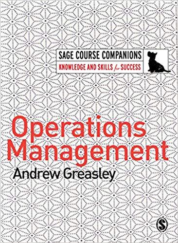 (PDF)Operations Management (SAGE Course Companions series) 1st Edition