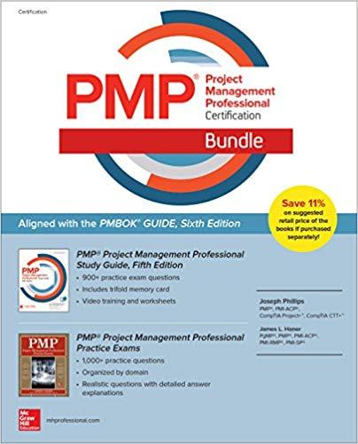(PDF)PMP Project Management Professional Certification Bundle 1st Edition