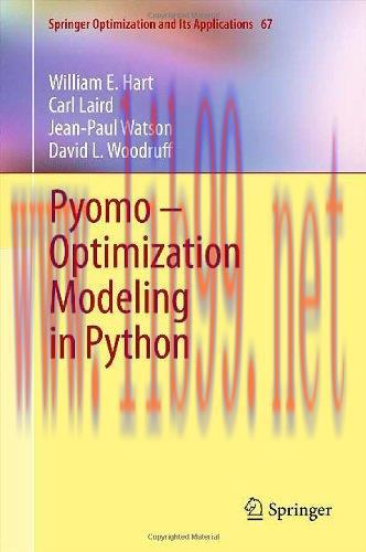 [FOX-Ebook]Pyomo - Optimization Modeling in Python
