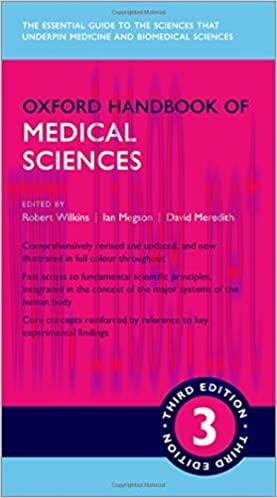 [AME]Oxford Handbook of Medical Sciences (Oxford Medical Handbooks), 3rd Edition (Original PDF)
