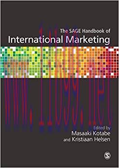 (PDF)The SAGE Handbook of International Marketing 1st Edition