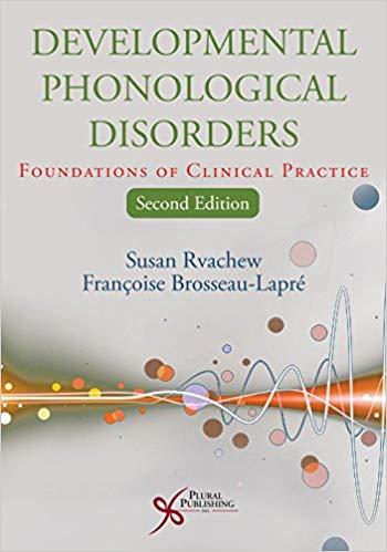 Developmental Phonological Disorders 2e