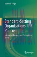 [PDF]Standard-Setting Organisations’ IPR Policies: Intellectual Property and Competition Issues