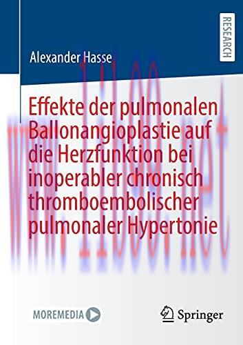 [AME]Effekte der pulmonalen Ballonangioplastie auf die Herzfunktion bei inoperabler chronisch t...