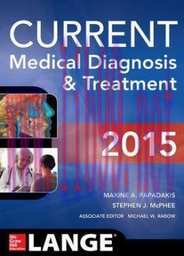 [AME]Current Medical Diagnosis and Treatment 2015 (ORIGINAL PDF from_ Publisher)