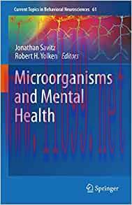 [AME]Microorganisms and Mental Health (Current Topics in Behavioral Neurosciences, 61) (Origina...