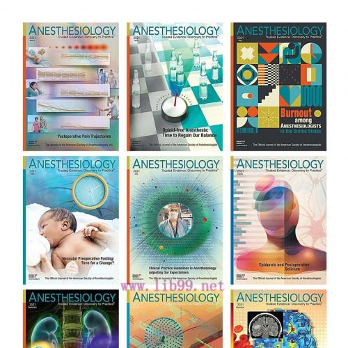 [AME]Anesthesiology 2021 Full Archives (True PDF)
