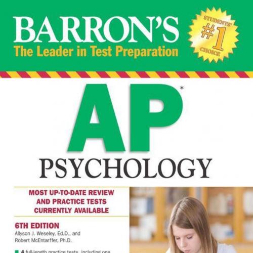 Ap psychology - Allyson J Weseley Ed.D. & William McEntarffer