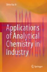 [PDF]Applications of Analytical Chemistry in Industry