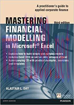 (PDF)Mastering Financial Modelling in Microsoft Excel 3rd edn: A Practitioner’s Guide to Applie...