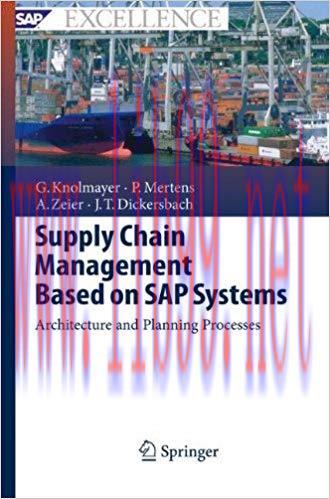 (PDF)Supply Chain Management Based on SAP Systems: Architecture and Planning Processes (SAP Exc...