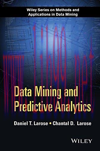 [FOX-Ebook]Data Mining and Predictive Analytics, 2nd Edition