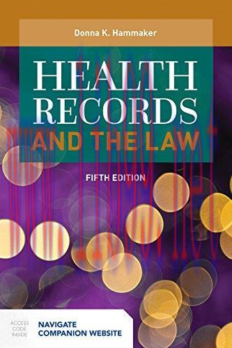 [AME]Health Records and the Law, 5th Edition