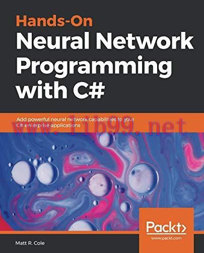 [FOX-Ebook]Hands-On Neural Network Programming with C#