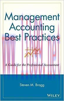 (PDF)Management Accounting Best Practices: A Guide for the Professional Accountant 1st Edition
