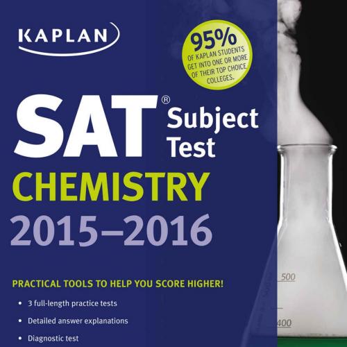 Kaplan SAT Subject Test Chemistry 2015-2016 (Kaplan Test Prep)