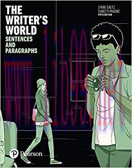 (PDF)The Writer’s World: Sentences and Paragraphs 5th Edition