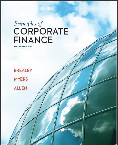 (Test Bank)Principles of Corporate Finance 11th Edition by Richard Brealey.rar