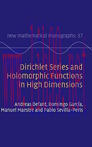 [FOX-Ebook]Dirichlet Series and Holomorphic Functions in High Dimensions