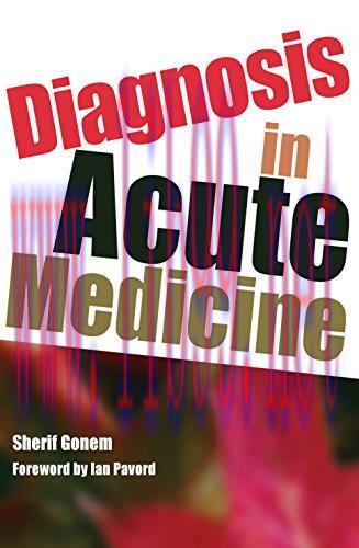 [AME]Diagnosis in Acute Medicine (EPUB)