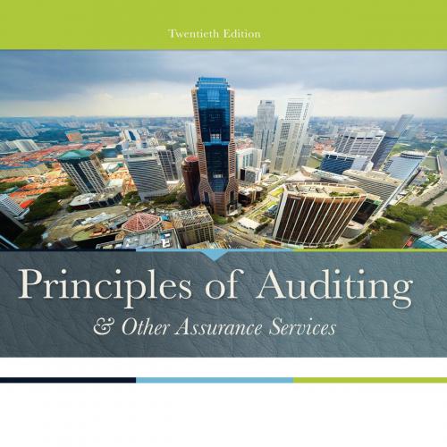 Principles of Auditing & Other Assurance Services 20th - O. Ray Whittington, Kurt Pany
