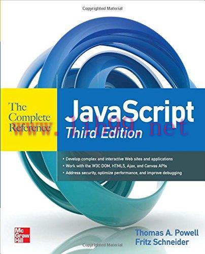 [FOX-Ebook]JavaScript The Complete Reference, 3rd Edition