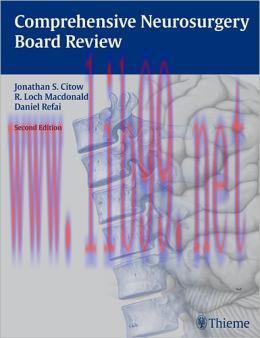 [AME]Comprehensive Neurosurgery Board Review, 2nd Edition