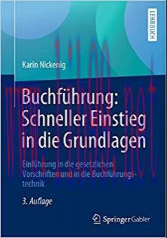 (PDF)Buchführung: Schneller Einstieg in die Grundlagen: Einführung in die gesetzlichen Vorschri...