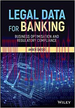 (PDF)Legal Data for Banking: Business Optimisation and Regulatory Compliance 1st Edition
