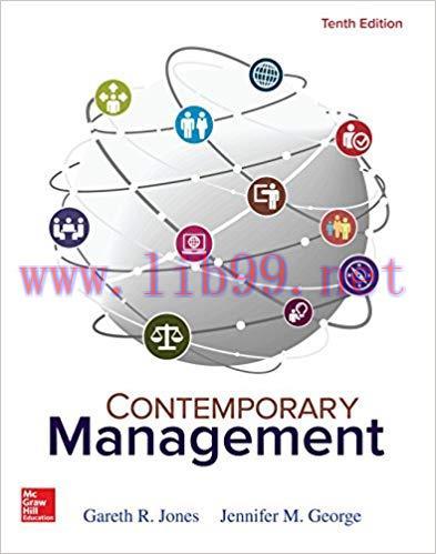 (PDF)Contemporary Management 10th Edition by Gareth Jones