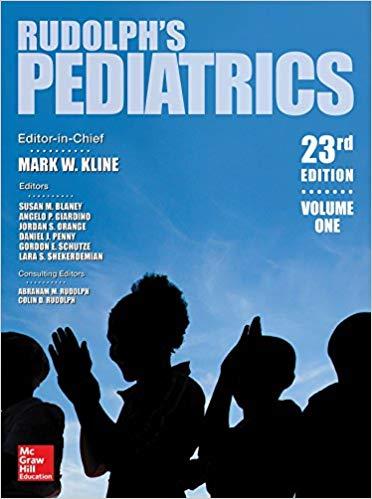 Rudolph’s Pediatrics, 23rd Edition, 2 VOLUME Set （PDF+EPUB）