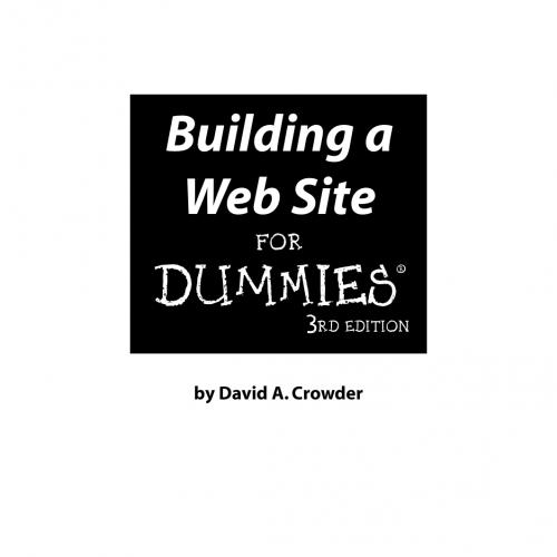 Building a Web Site For Dummies
