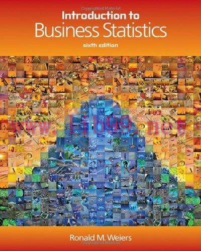 [FOX-Ebook]Introduction to Business Statistics, 6th Edition