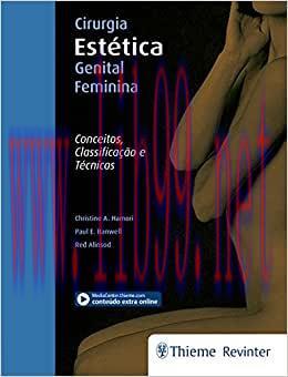 [AME]Cirurgia Estética Genital Feminina: Conceitos, Classificação e Técnicas, 1st edition (Orig...
