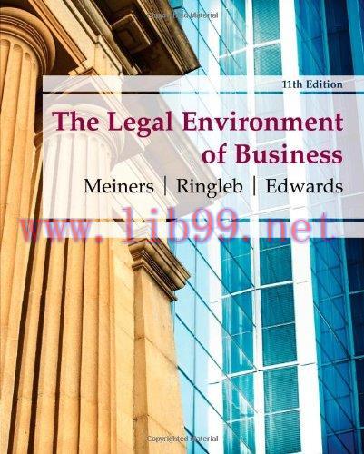 [FOX-Ebook]The Legal Environment of Business, 11th Edition