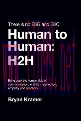(PDF)There is No B2B or B2C: It’s Human to Human #H2H