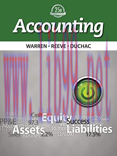[FOX-Ebook]Accounting, 25th Edition