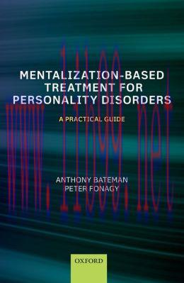 [AME]Mentalization Based Treatment for Personality Disorders: A Practical Guide