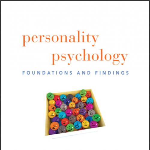 (Test Bank)Personality Psychology Foundations and Findings, First Canadian Edition.zip
