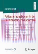 [PDF]Patientenfragebögen in der Harninkontinenzdiagnostik: Psychometrische Eigenschaften der de...