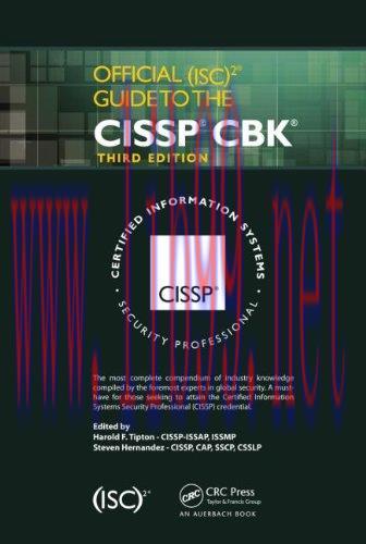 [FOX-Ebook]Official (ISC)2 Guide to the CISSP CBK, 3rd Edition