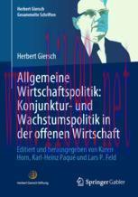 [PDF]Allgemeine Wirtschaftspolitik: Konjunktur- und Wachstumspolitik in der offenen Wirtschaft:...