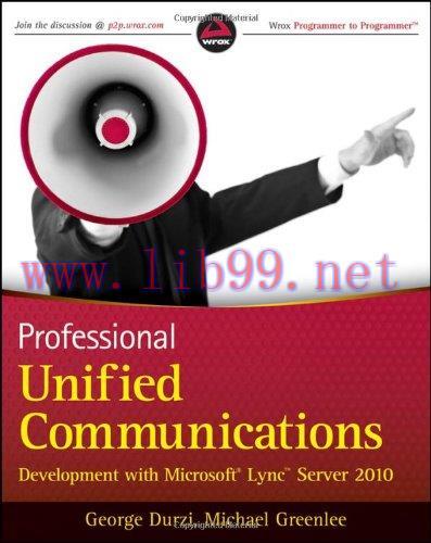 [FOX-Ebook]Professional Unified Communications Development with Microsoft Lync Server 2010